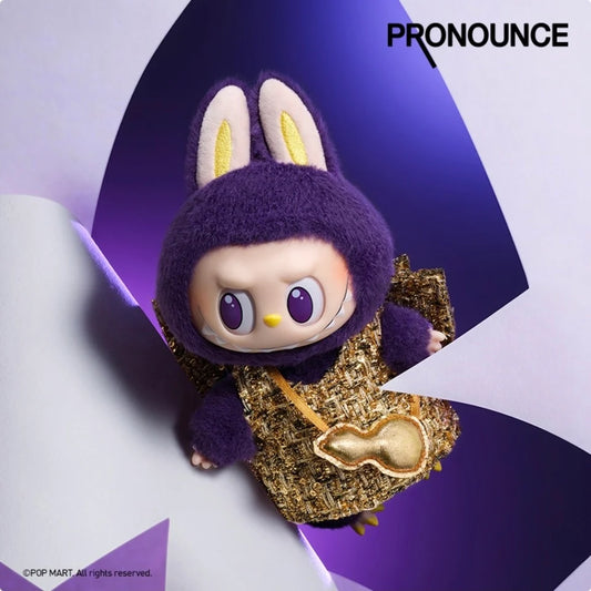 POP MART - LABUBU X PRONOUNCE - WINGS OF FORTUNE Vinyl Plush Hanging Card