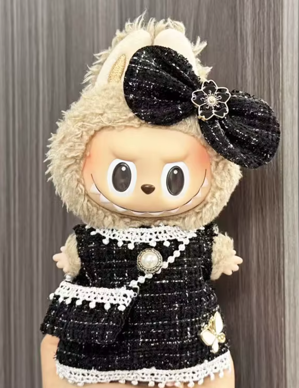 Blush Charm - Labubu Outfit Set