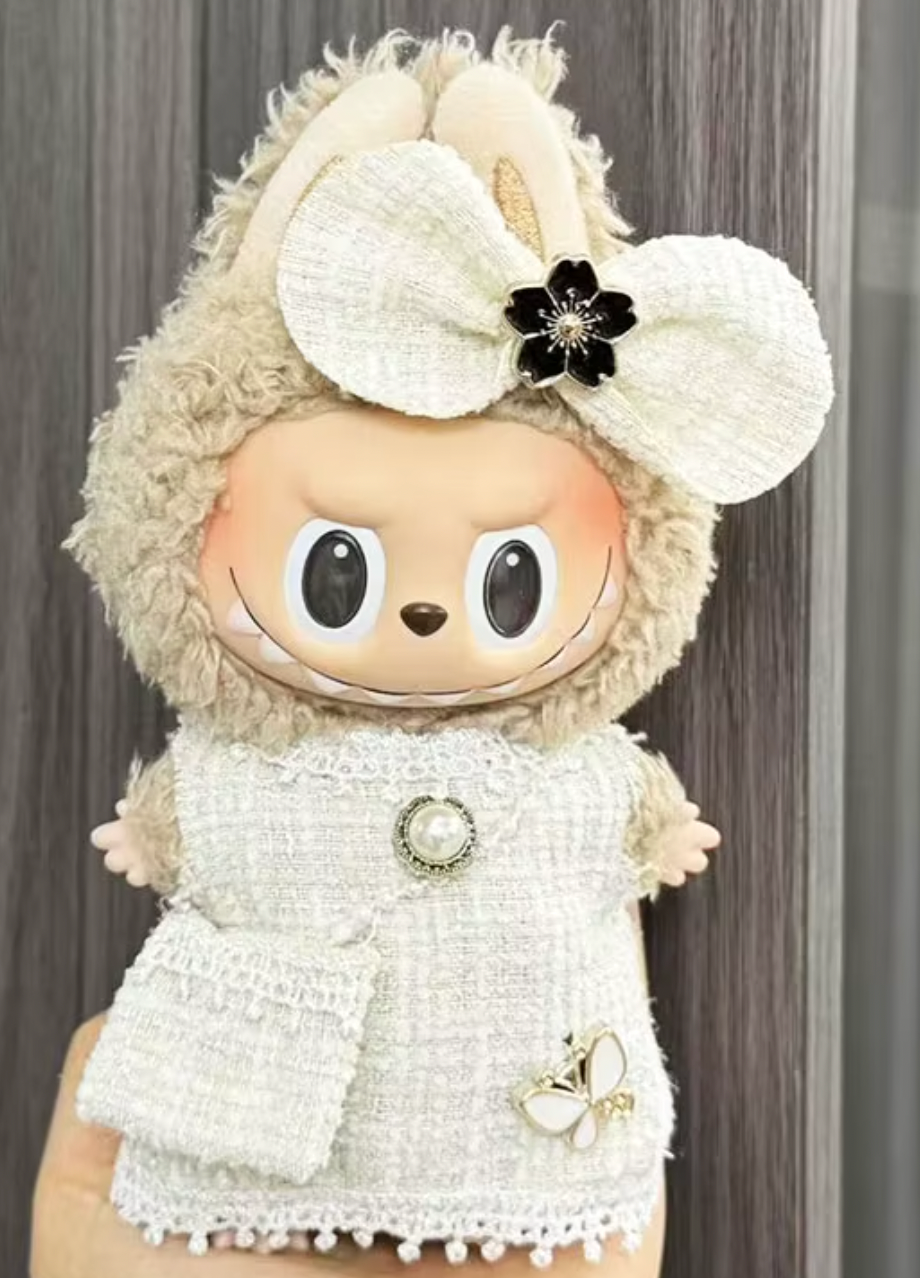 Blush Charm - Labubu Outfit Set